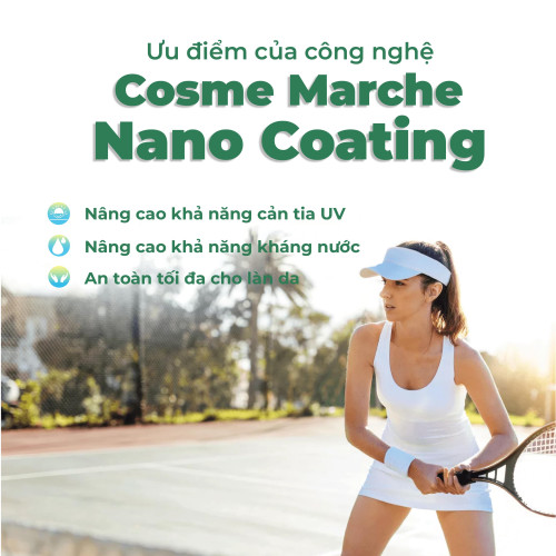 Kem chống nắng thể thao Cosme Marche Sunscreen - SALE Date 8/24